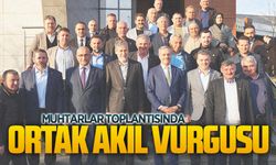 Muhtarlar toplantısında ortak akıl vurgusu