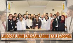 Karasu Devlet Hastanesi’nde laborantlara anlamlı kutlama