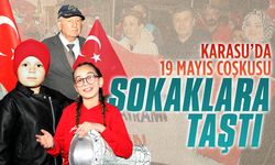 Karasu’da fener alayı, marşlar ve ritimlerle unutulmaz kutlama