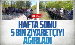 Karasu Acarlar Longozu, hafta sonu 5 bin ziyaretçiyi ağırladı