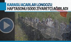 Karasu Acarlar Longozu, hafta sonu 5 bin ziyaretçiyi ağırladı
