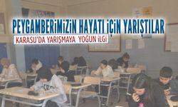 Karasu’da Siyer-i Nebi Yarışması’na 134 öğrenci katıldı