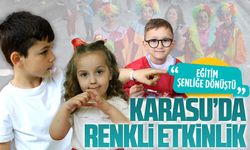 Okul Öncesi Şenliği Karasu’da renkli görüntülere sahne oldu