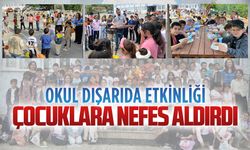 Kızılcık İlkokulu’ndan doğayla iç içe “Okul dışarıda” etkinliği
