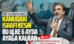 YRP Genel Başkan Yardımcısı Mehmet Aşıla Karasu'da konuştu