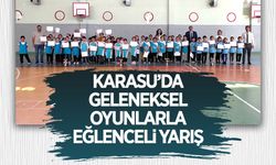 Öğrenciler “Yağ satarım bal satarım” oyunuyla yarıştı