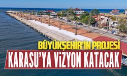 Karasu Yeni Mahallesi’nde Sahil Projesi’nde çalışmalar devam ediyor
