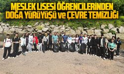 Karasu’da öğrencilerden doğa yürüyüşü ve çevre temizliği