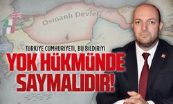 Türkiye Cumhuriyeti, PKK'nın bildirisini yok hükmünde saymalıdır