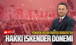 Yeniden Refah Partisi Karasu’da Hakkı İskender dönemi başladı