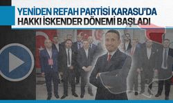 Yeniden Refah Partisi Karasu’da Hakkı İskender dönemi başladı