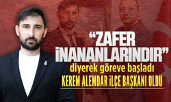 Zafer Partisi’nin Karasu İlçe Başkanlığı’na Kerem Alemdar atandı