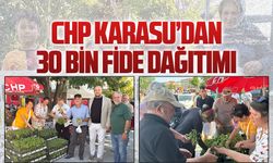 Domates ve biber fideleri Karasu’nun dört bir yanına ulaştı