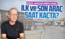 Bayramda Karasu-Adapazarı minibüslerinin hareket saatleri
