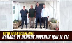 MHP'den güvenlik güçlerine ziyaret