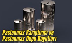 Paslanmaz Karıştırıcı ve Paslanmaz Depo Kullanım Alanları