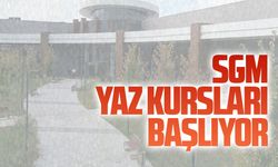 SGM yaz kursları başlıyor