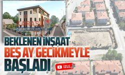 Yalı Sağlıklı Hayat Merkezi inşaatı beş ay gecikmeyle başladı