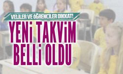 2025-2026 eğitim öğretim yılı takvimi açıklandı