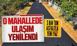 Yassıgeçit’in ulaşım hattı yenilendi