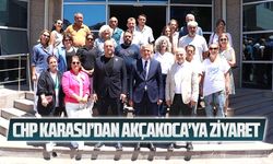 CHP Karasu’dan Akçakoca’ya ziyaret