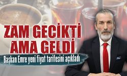Karasu’da çay ve kahveye yeni fiyat