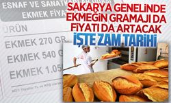 Sakarya’da ekmeğin gramajı da fiyatı da artacak