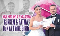 Görkem ve Fatma hayatlarını birleştirdi