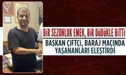 Başkan Murat Çiftçi, baraj maçında yaşananları eleştirdi