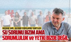 İshak Sarı: Su sorunu bizim ama sorumluluk ve yetki bizde değil