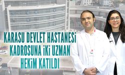 Üroloji ve fizik tedavi alanlarında uzman iki hekim göreve başladı