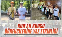 Kur’an Kursu öğrencileri Macera Park’ta doyasıya eğlendi