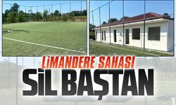 Limandere sahasında hummalı çalışma
