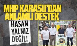 MHP Karasu’dan anlamlı destek
