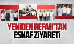 Yeniden Refah’tan esnaf ziyareti