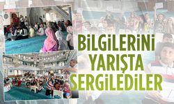 Yaz Kur’an Kursu öğrencilerinden dönem sonu yarışması