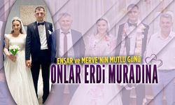 Ensar ve Merve mutluluğa yelken açtı