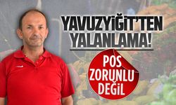 Başkan Yavuzyiğit, POS cihazı zorunluluğu iddialarının asılsız olduğunu söyledi