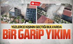 Karasu’nun merkezindeki yıkım, yürekleri ağızlara getirdi