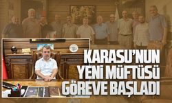 Müftü Çobanoğlu Karasu’da göreve başladı