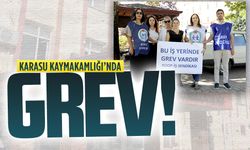 Karasu Kaymakamlığı'nda grev