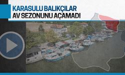 Karasulu balıkçılar, av sezonunu açamadı