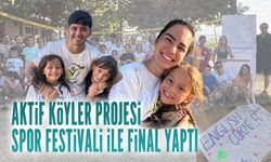 Aktif Köyler Projesi, spor festivali ile final yaptı