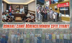 Osmanlı Camii öğrencilerinden müftülük ve kitabevi ziyareti