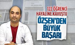 Özşen 122 öğrenciyi daha hayallerine ulaştırdı