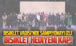 Bisiklet Vadisi’nde 54 şanslı kişi bisiklet sahibi olacak