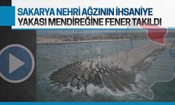 Sakarya Nehri’nin İhsaniye yakasına deniz feneri yerleştirildi