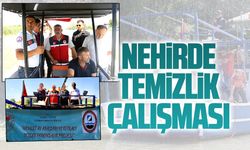 Sakarya Nehri’nde temizlik çalışmaları başladı