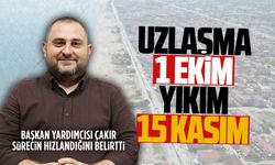 Karasu sahilinde uzlaşma görüşmeleri 1 Ekim’de başlıyor