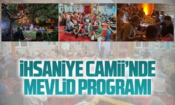 İhsaniye Camii’nde Mevlid Programı